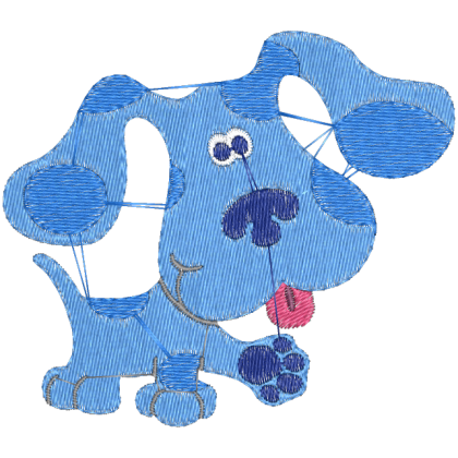 Matriz de Bordado Blue Cachorro 